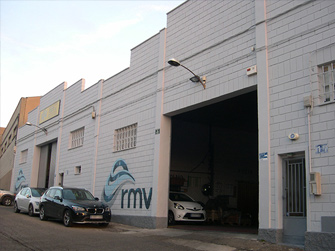 RMV fachada exterior de sus instalaciones en Zaragoza