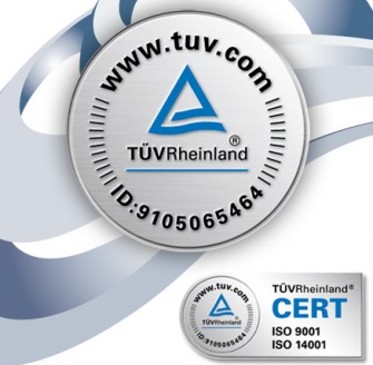 Certificado de Calidad TÜV - Alemania